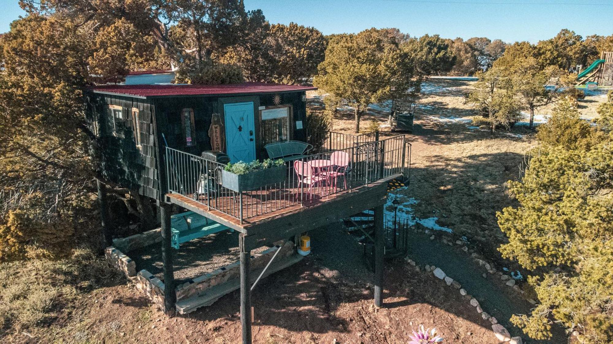 Nogal Ashley'S Treehouse At El Mistico Ranchヴィラ エクステリア 写真