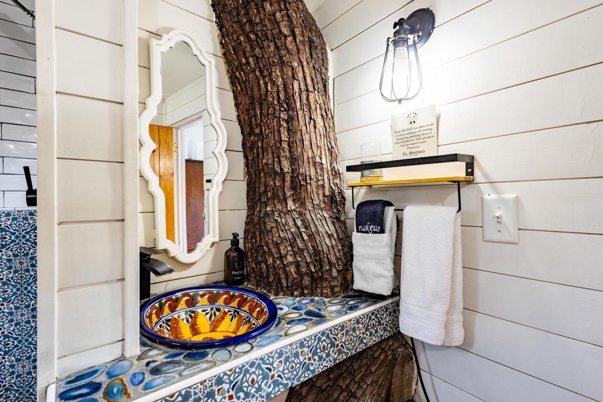 Nogal Ashley'S Treehouse At El Mistico Ranchヴィラ エクステリア 写真
