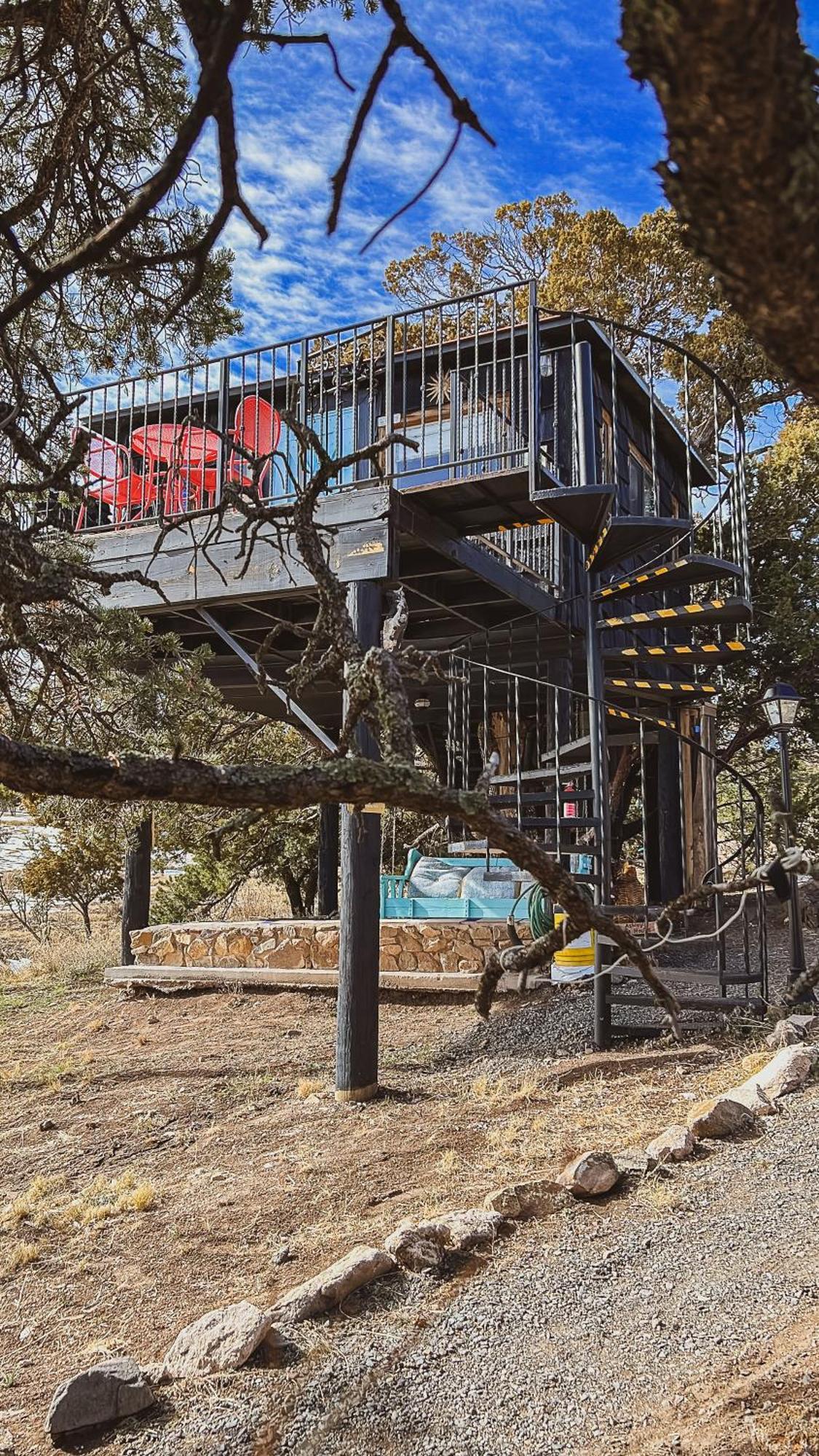 Nogal Ashley'S Treehouse At El Mistico Ranchヴィラ エクステリア 写真