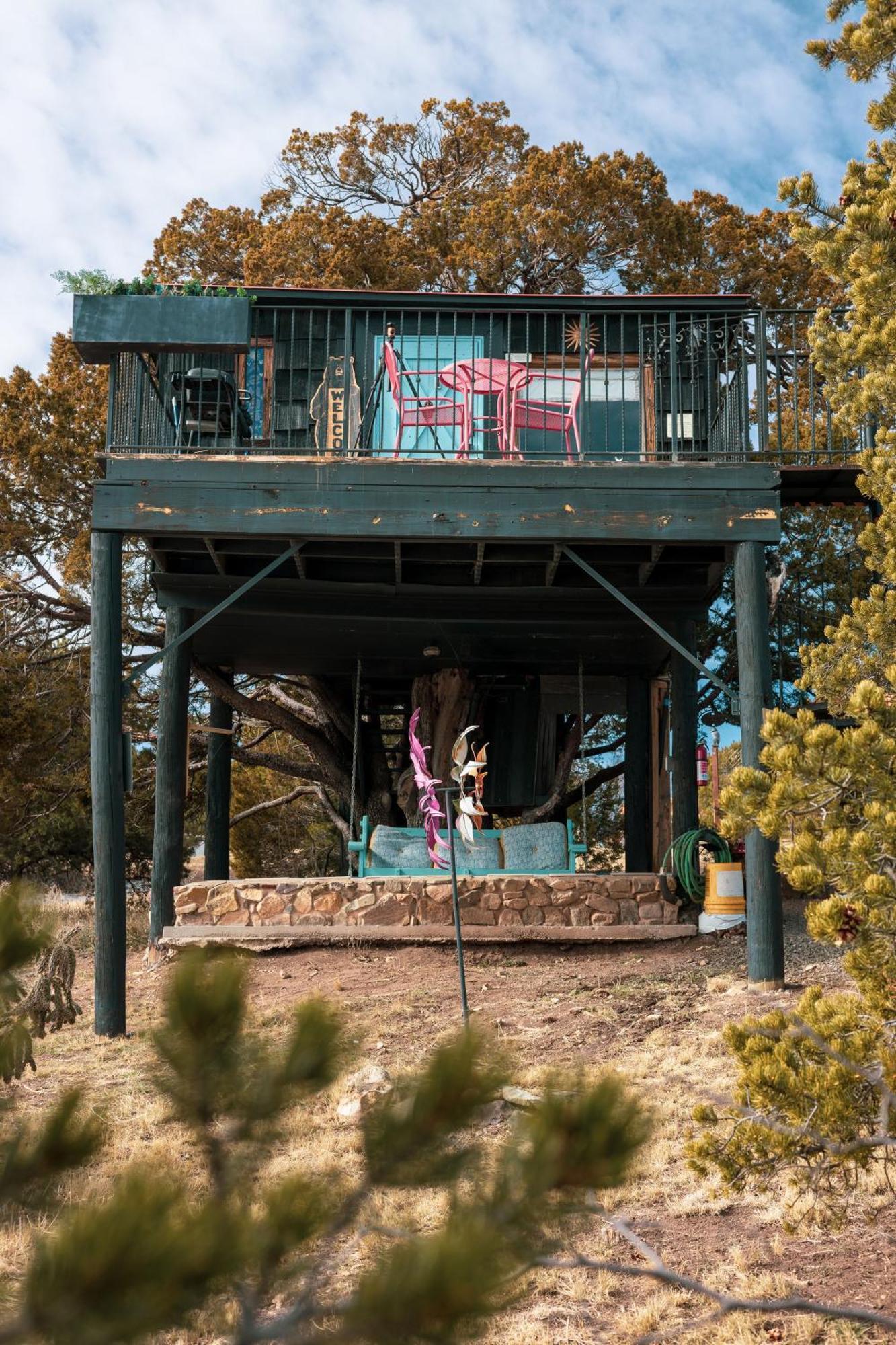 Nogal Ashley'S Treehouse At El Mistico Ranchヴィラ エクステリア 写真